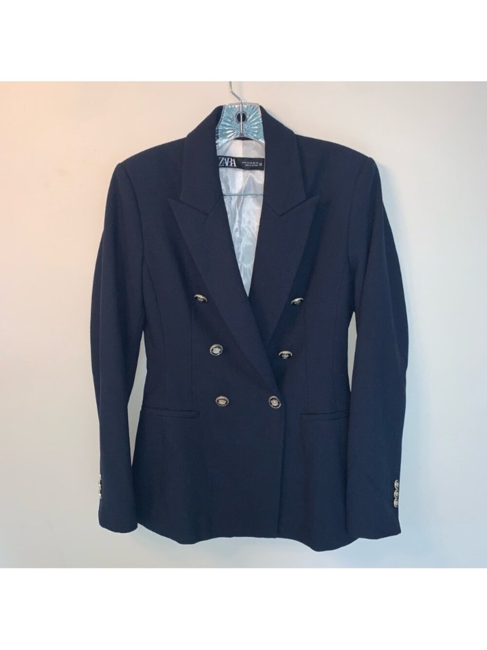 Zara Blazer Navy Blue XS - Picture 7 of 14